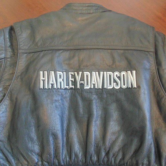 Harley Davidson Leather Womens Jacket EXC.. - Picture 7 of 7